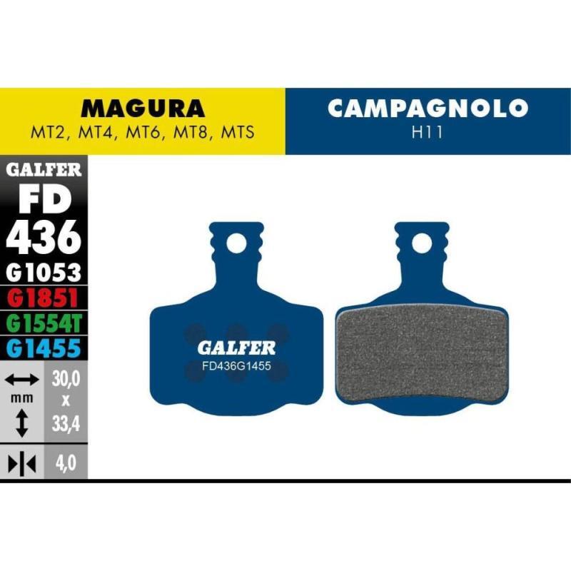 GALFER G1455 klocki hamulcowe do Magura, 1 para