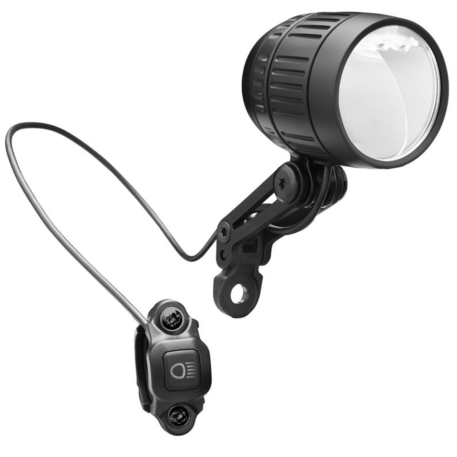 Busch + müller Busch + Müller Lumotec IQ-XM Lampka LED High Beam do rowerów elektrycznych 80 lx, black 2020 Oświetlenie rowerowe - zestawy 20.318-8