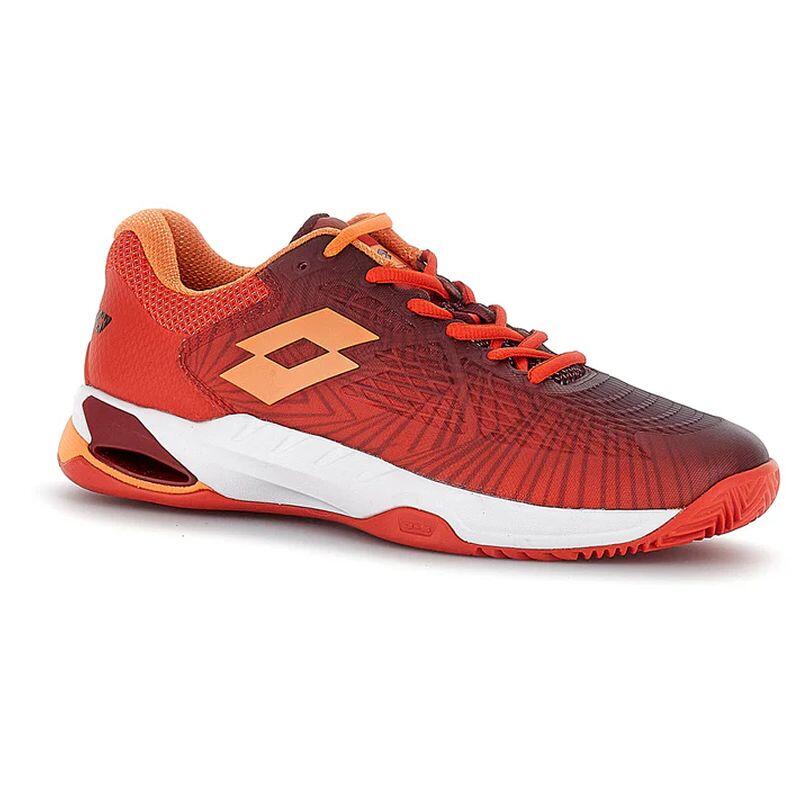 Męskie buty tenisowe Lotto Mirage 100 II Clay Grenadine Red/Tawny Red/Nectarine EUR 42