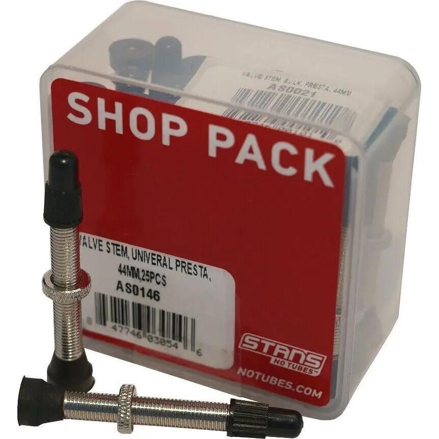 NoTubes notubes zawór uniwersalny PrestaShop wirniki, srebrny, 25 szt./44 MM AS0146