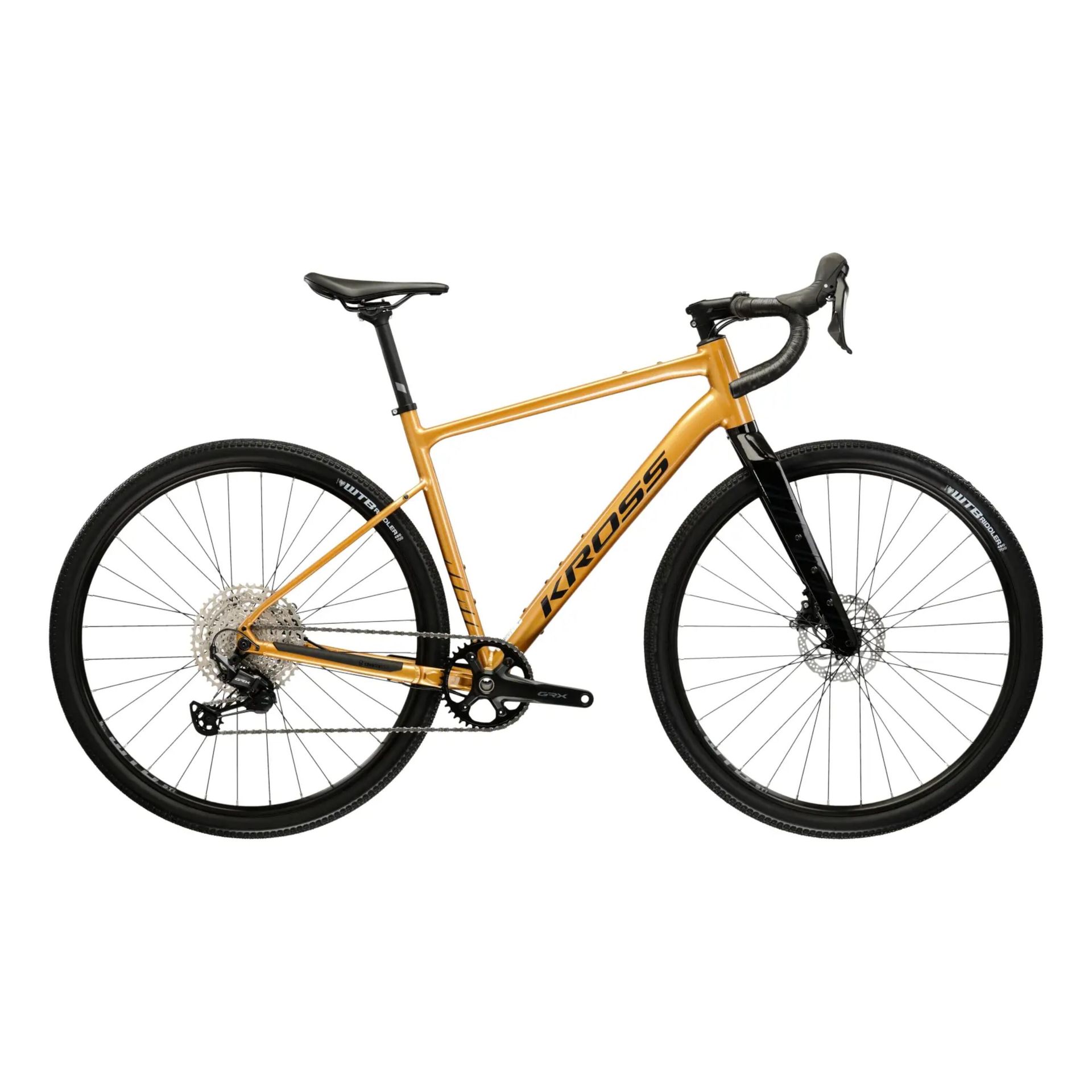 Rower gravelowy KROSS ESKER 5.0 rozmiar M Złoty