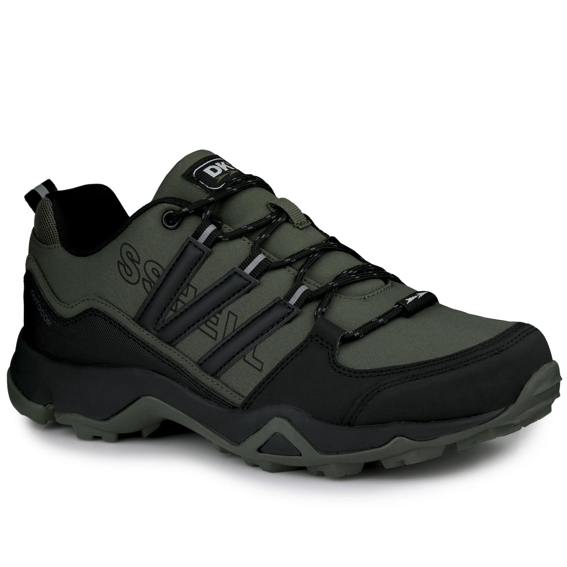 Buty męskie trekkingowe Dk Spirit VB17331 Khaki Softshell