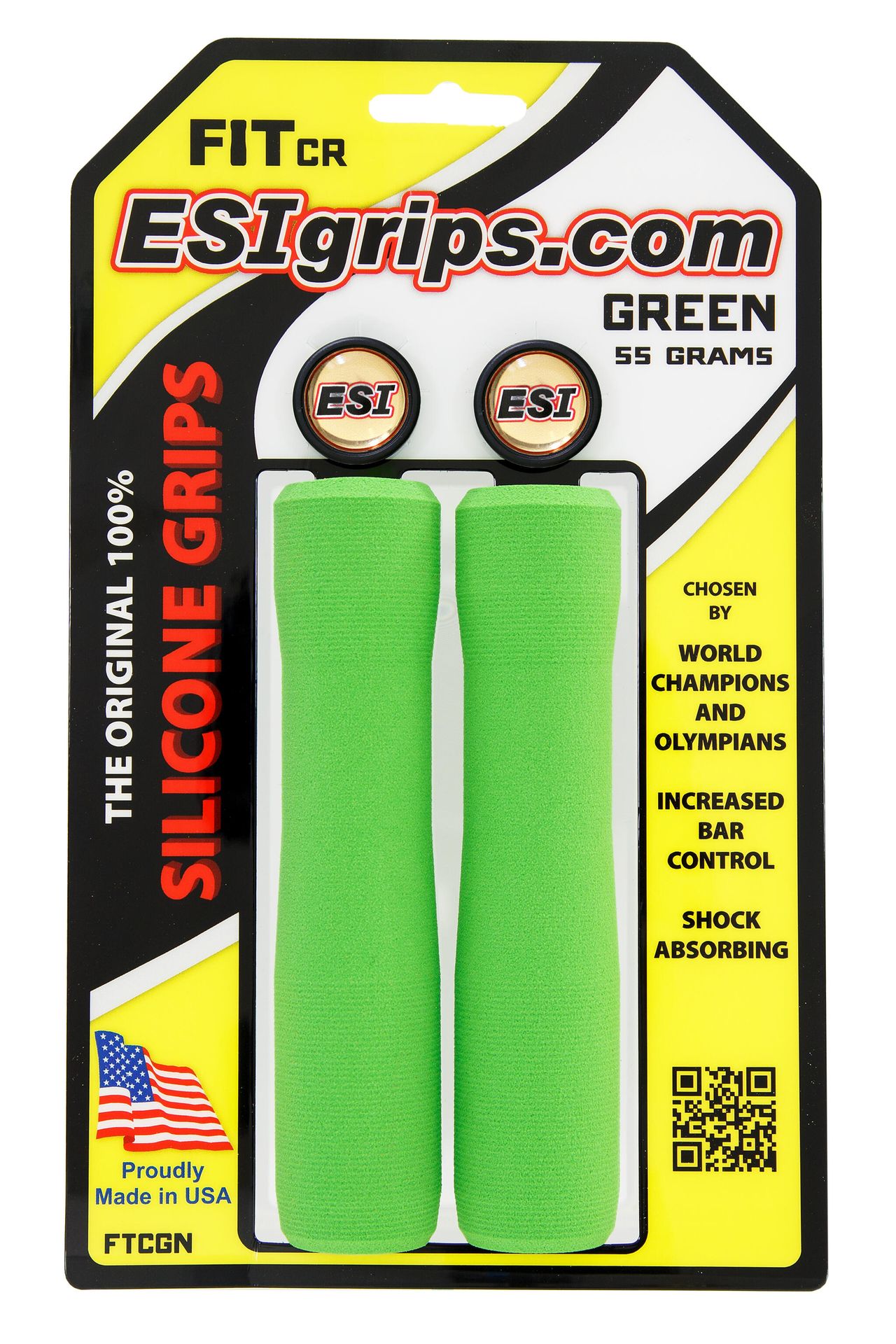 ESI Grips Chwyty kierownicy Grips Fit CR czarny 181517000094