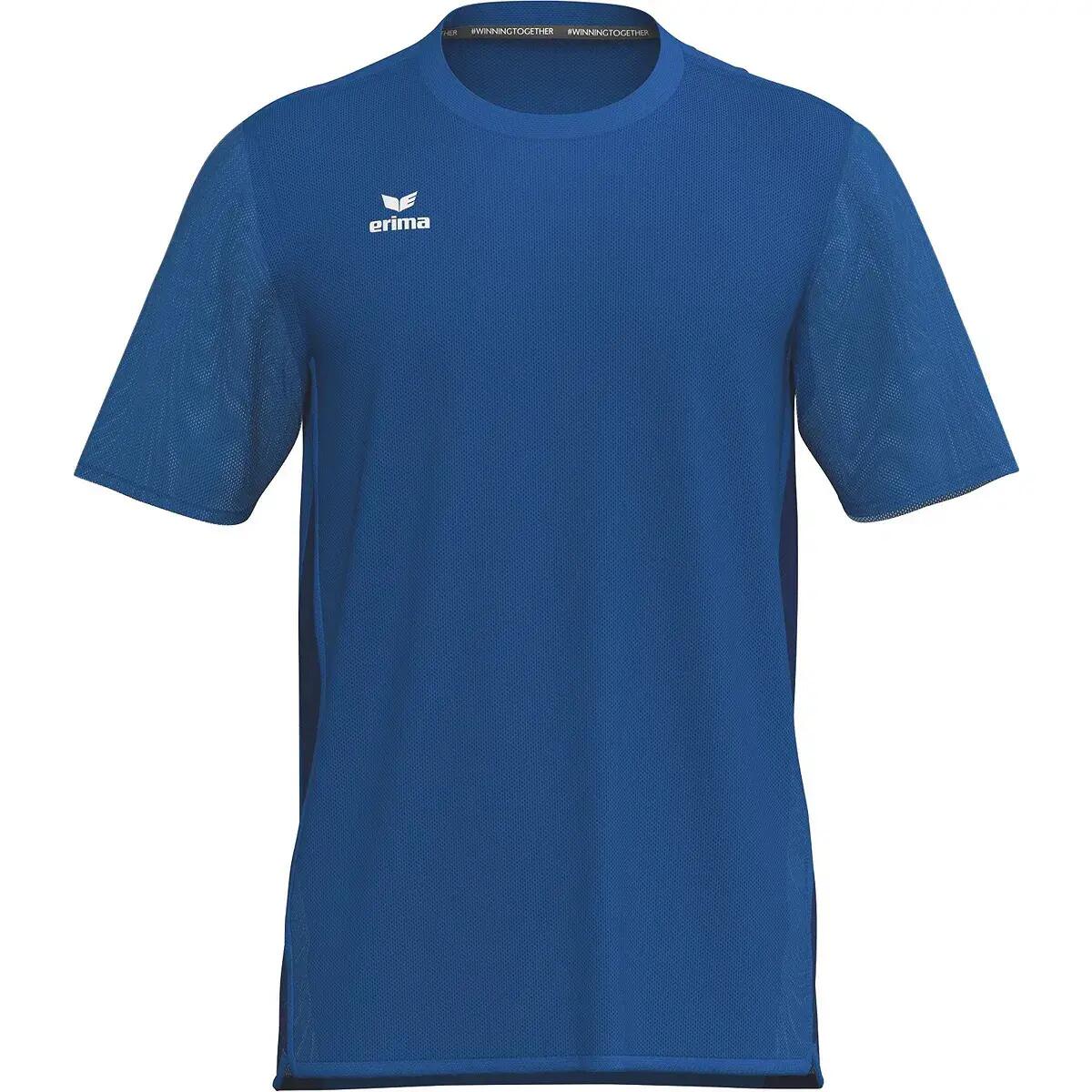 T-shirt Erima T&F Wings Function w kolorze niebieskim
