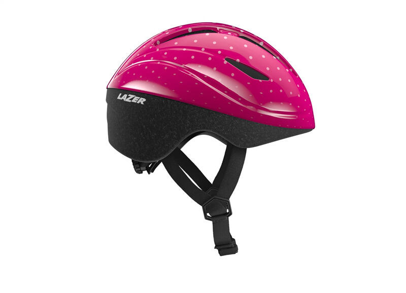 Kask Rowerowy Dziecięcy Lazer Bob+ (46-52Cm) Pink Dots