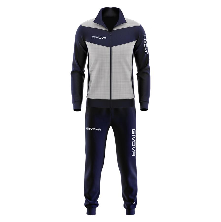 Dres Givova Luxury Visa granatowo-niebieski TR018L 0204-XL
