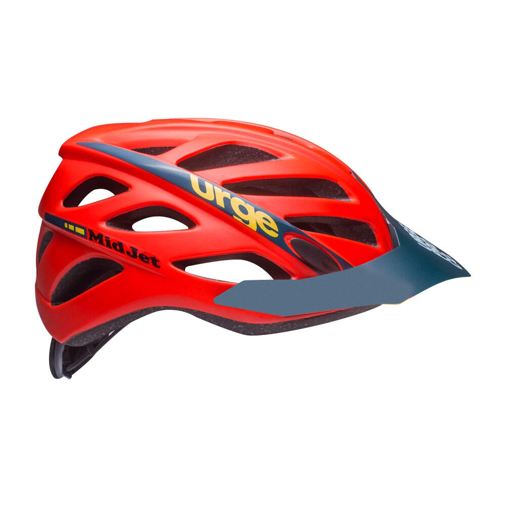Czerwony kask rowerowy MidJet