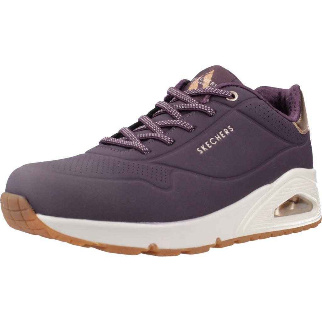 Damskie sneakers Skechers Uno-Shimmer Away 155196-DKPR r.37