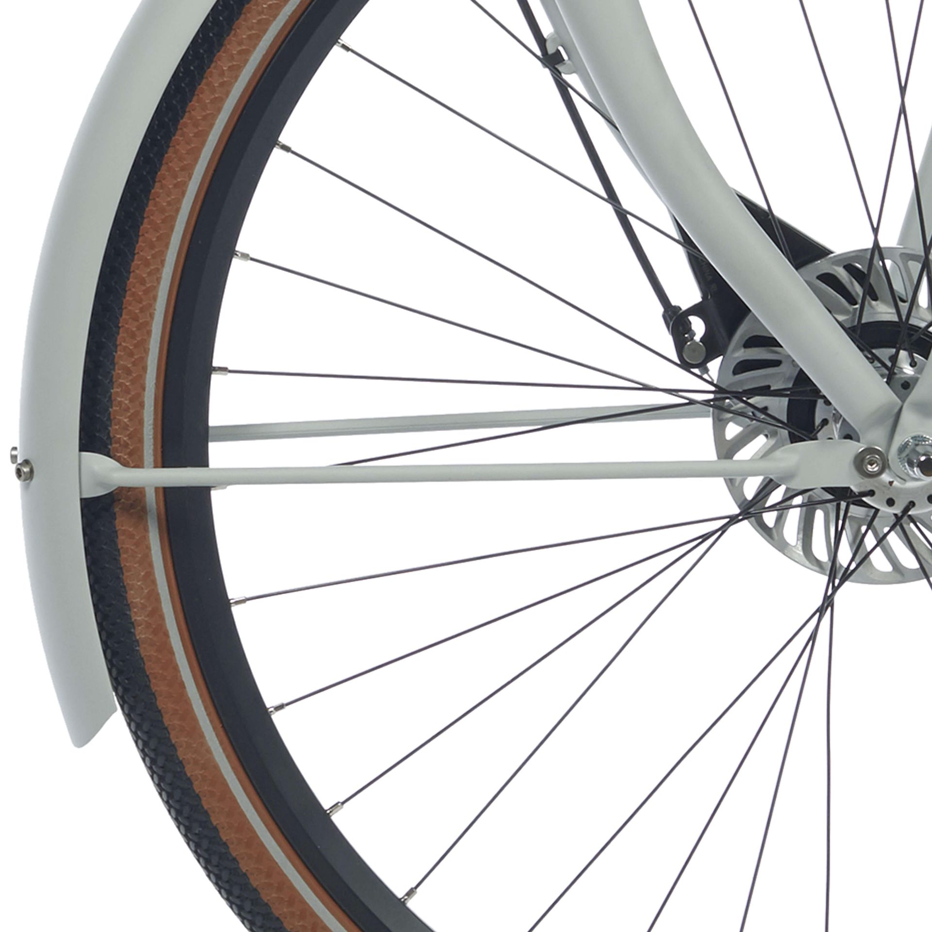 Cortina pręt błotnika przedniego do E-U4 Transport 28, 355 mm Szary Mat