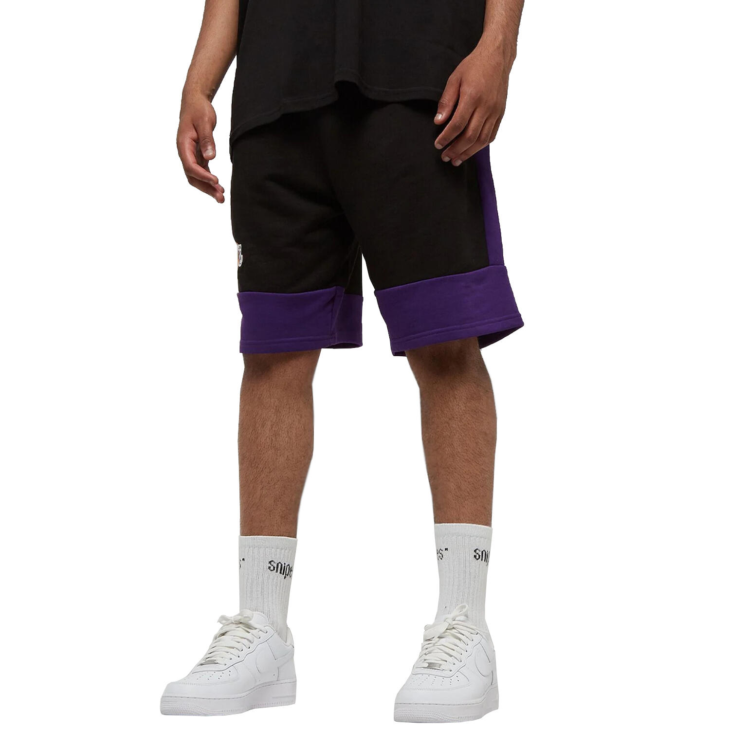 New Era New Era NBA Colour Block Short Lakers 60416375 Czarne M