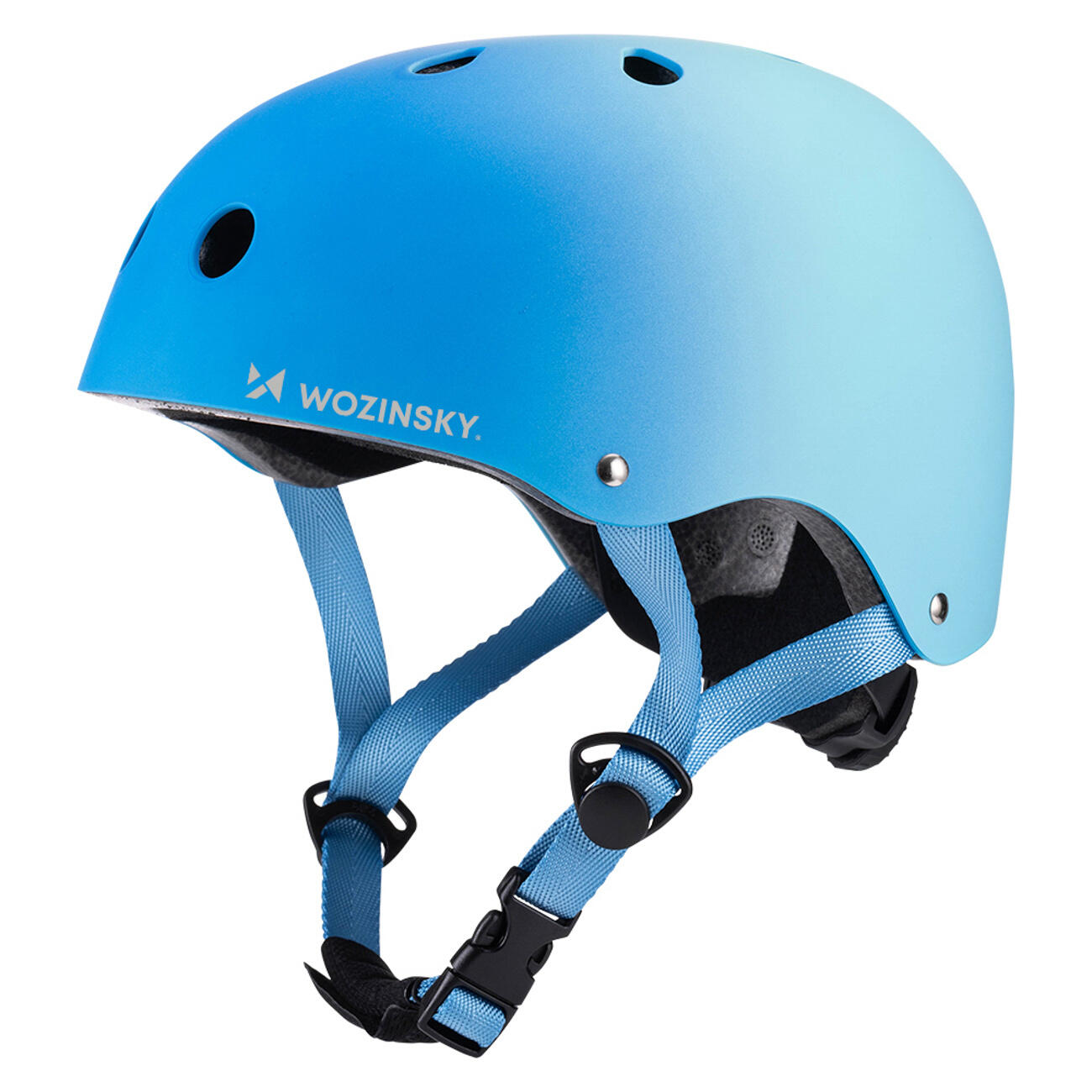 Kask rowerowy orzeszek BMX hulajnoga Wozinsky S gradient różowy lekki regulowany