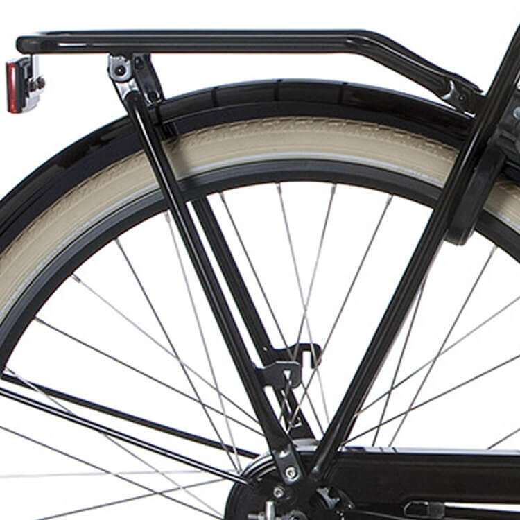 Cortina U1 bagażnik tylny 61 cm brązowo-czarny