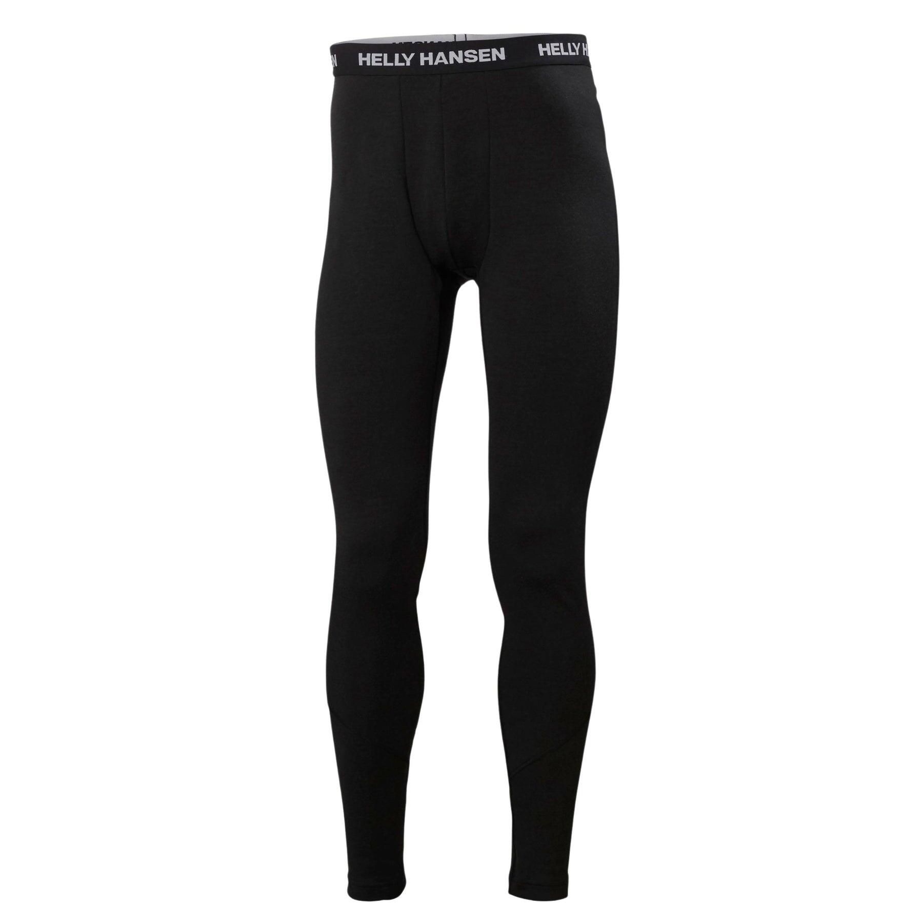 Helly Hansen Lifa Merino Midweight Pants Men, czarny M 2021 Legginsy termiczne i narciarskie 49366_990-M