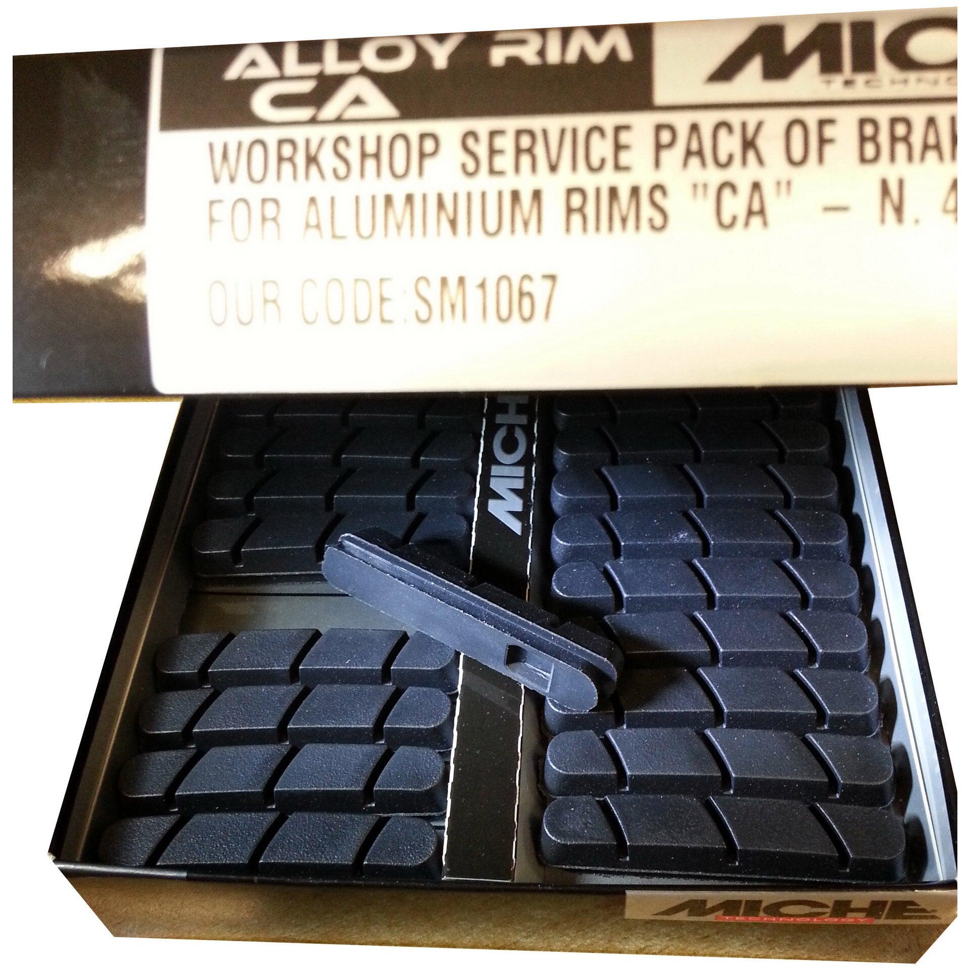 Miche klocki hamulcowe do kół Campagnolo aluminium, 40 szt.