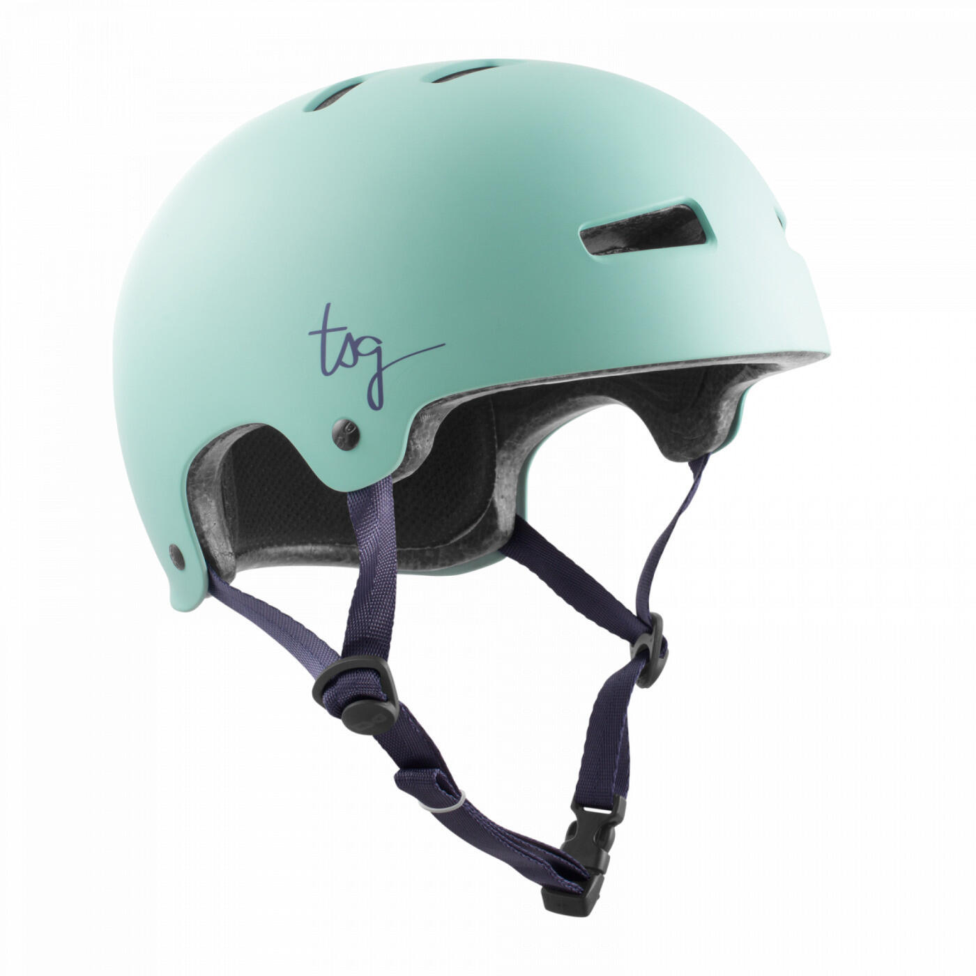 TSG Evolution Solid Color Kask rowerowy Kobiety, satin mint L/XL 57-59cm 2020 Kaski miejskie i trekkingowe 750102-satin mint-L/XL