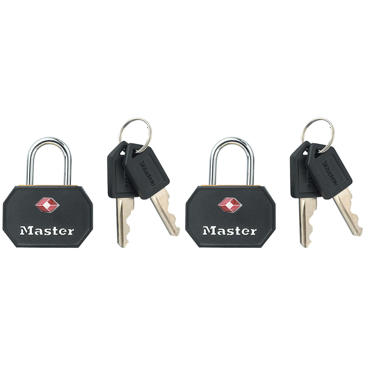 Master Lock 4681eurtblk  2 TSA kłódka 4681EURTBLK