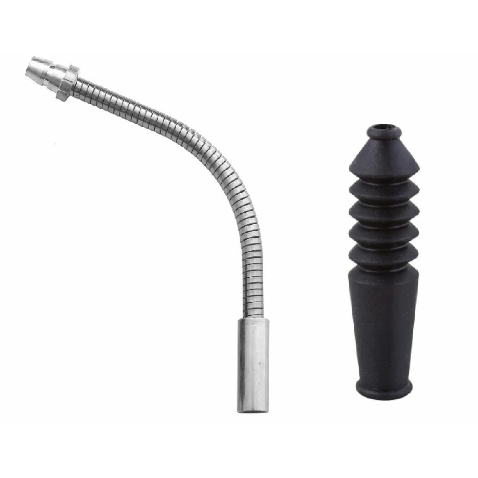 Złączki inox z mankietem Elvedes V-brake (x10)