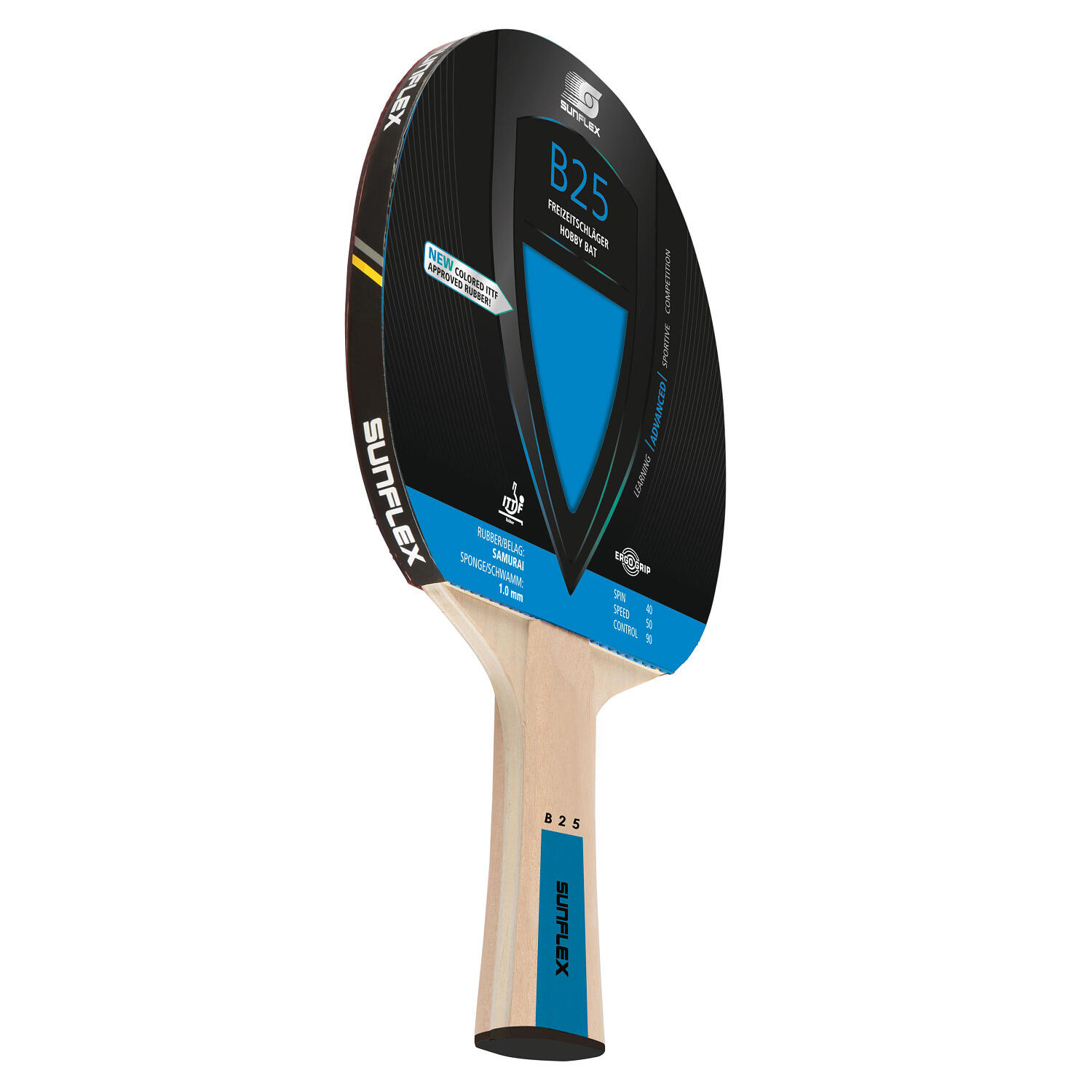 Rakietka do tenisa stołowego SUNFLEX Color Comp B25 10200