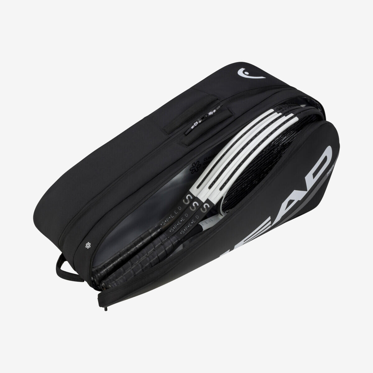 Torba tenisowa HEAD Team Racquet Bag L black/white
