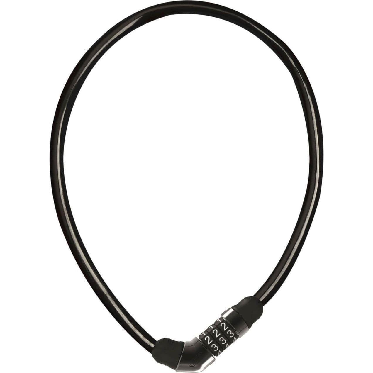 Zapięcie rowerowe ABUS 4408C/65 Linka Czarny