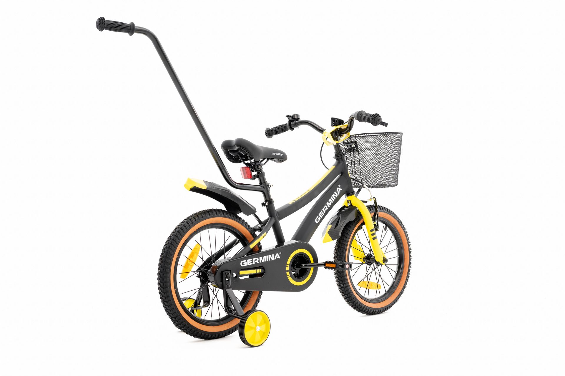 Rower dziecięcy GERMINA BMX 16 cali Czarny