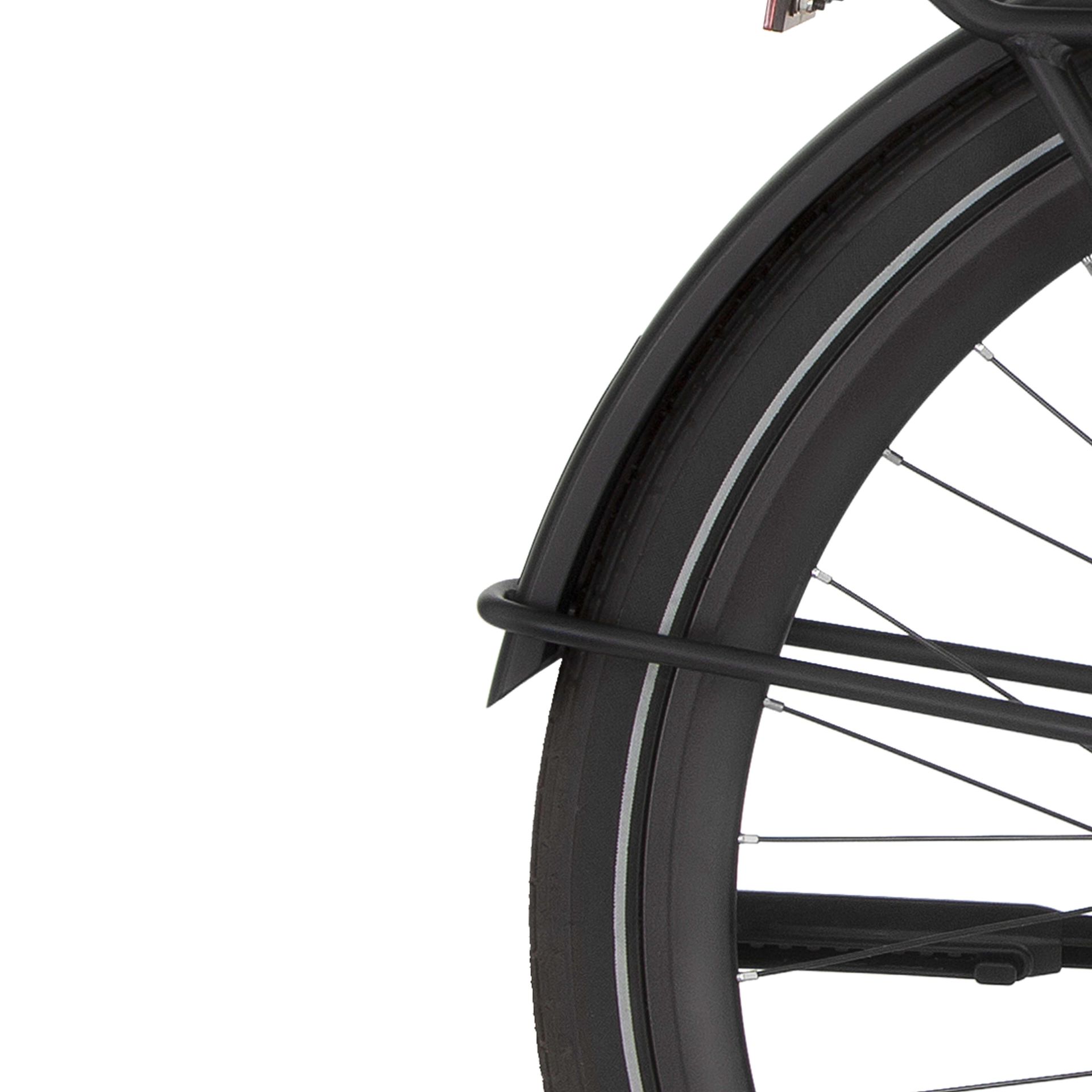 Błotnik tylny Cortina E‑Silento Jet Black Matt