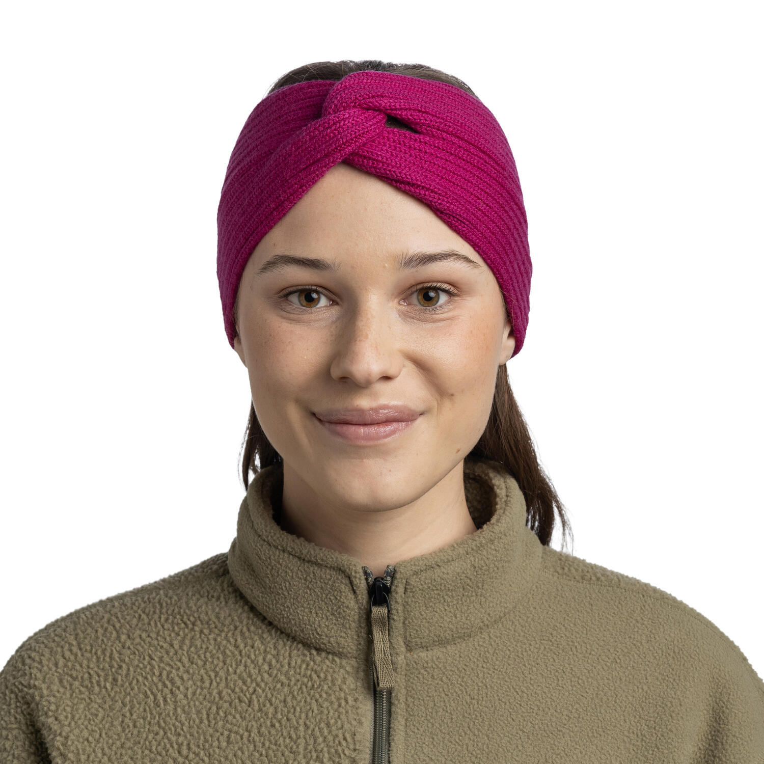 Opaska BUFF KNITTED HEADBAND NORVAL ORCHID