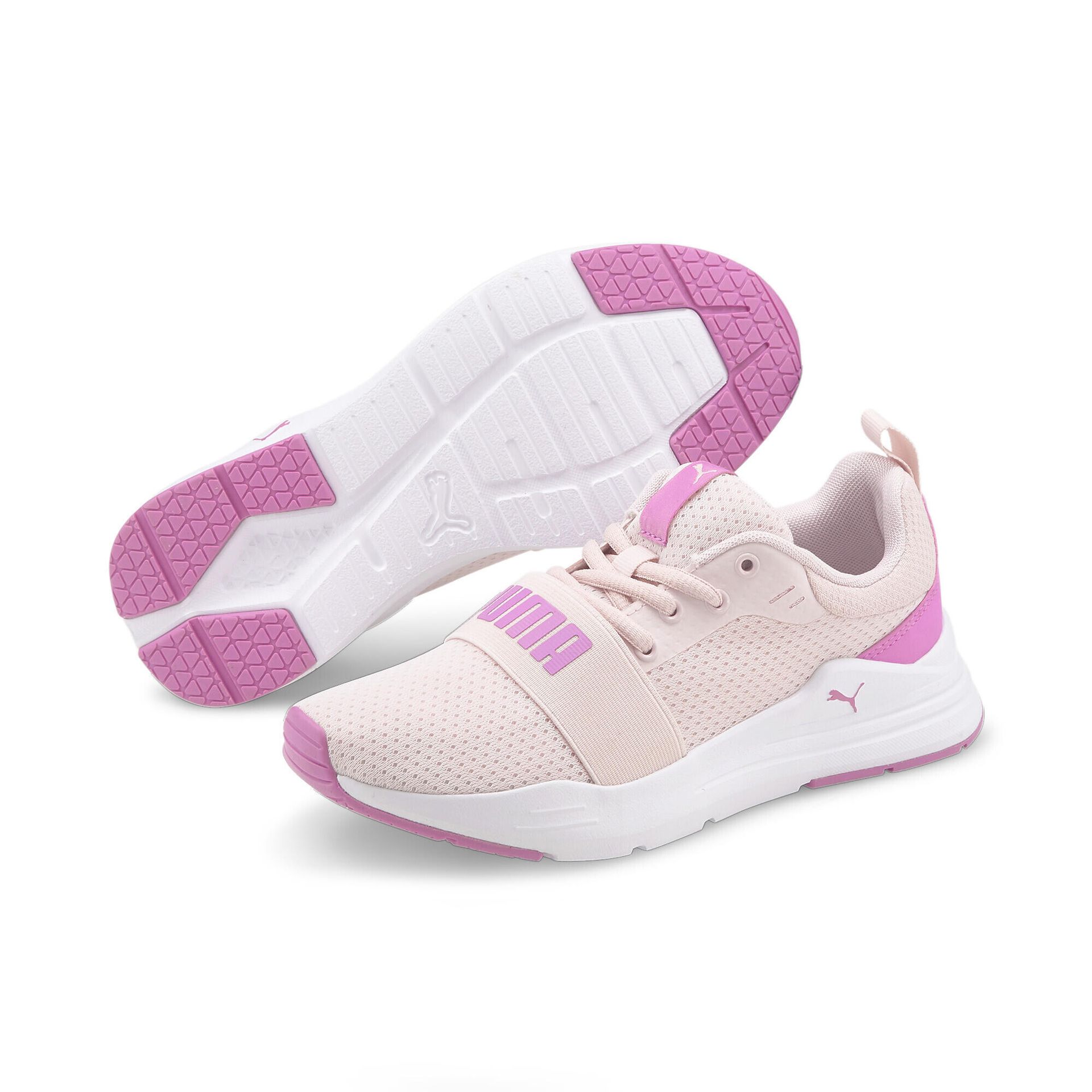 Dziecięce Buty Puma Wired Run Jr Chalk Pink-opera