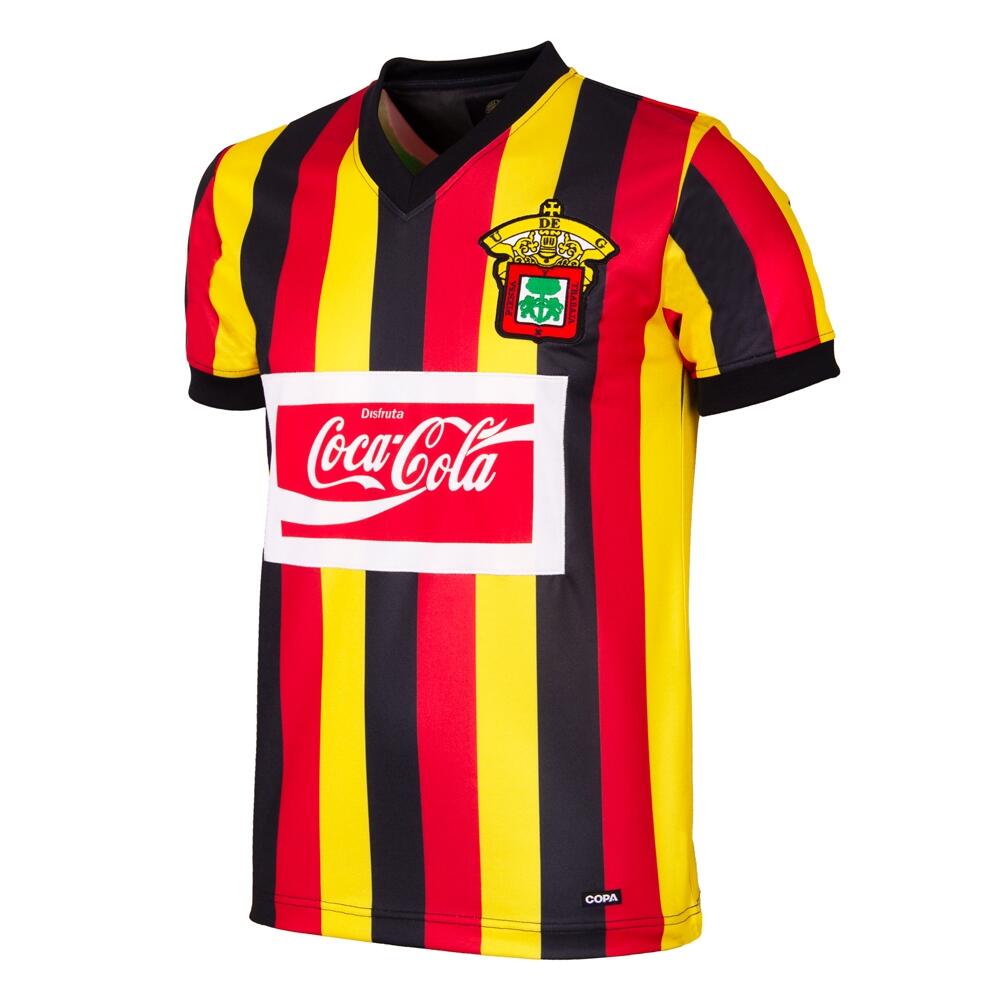 Koszulka retro piłkarska dla dorosłych - Leones Negros 1992-93 - Czerwono-Żółta