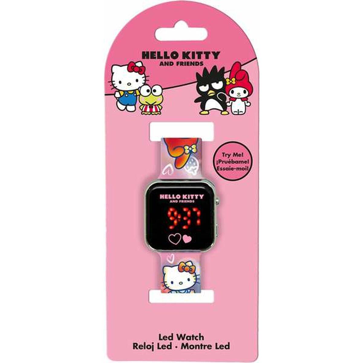 Zegarek Led z kalendarzem Hello Kitty Hk50151