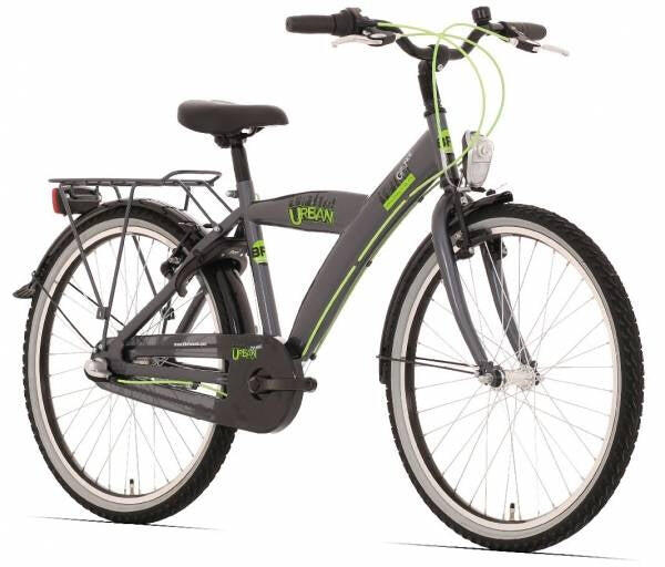 Bikefun Urban City 24 cali rower dla chłopca 3 biegi tytan