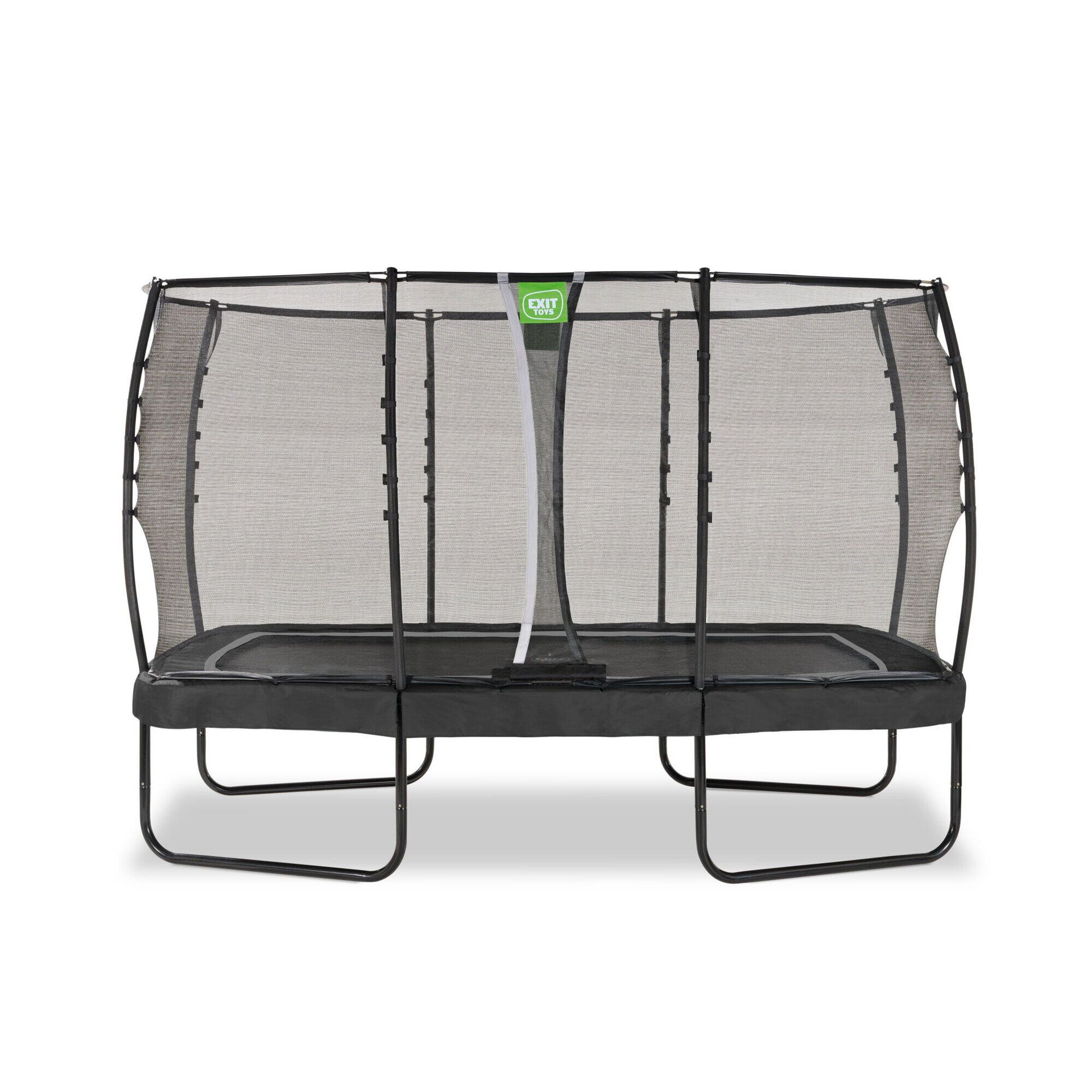Exit Trampolina ogrodowa Allure Premium 214x366 - Czarna