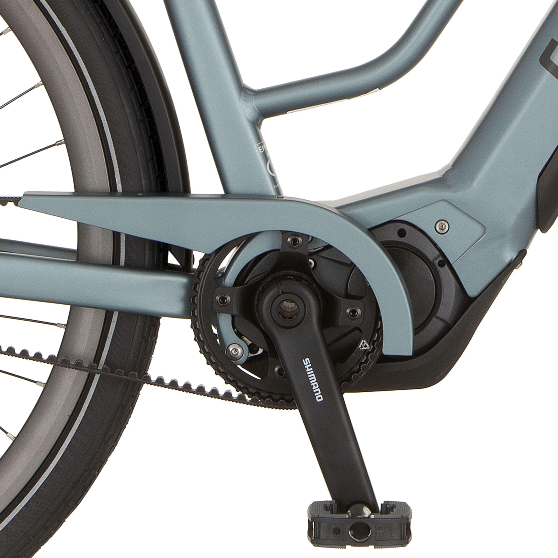 Osłona łańcucha Cortina E‑Silento Pro Opal Green Matt