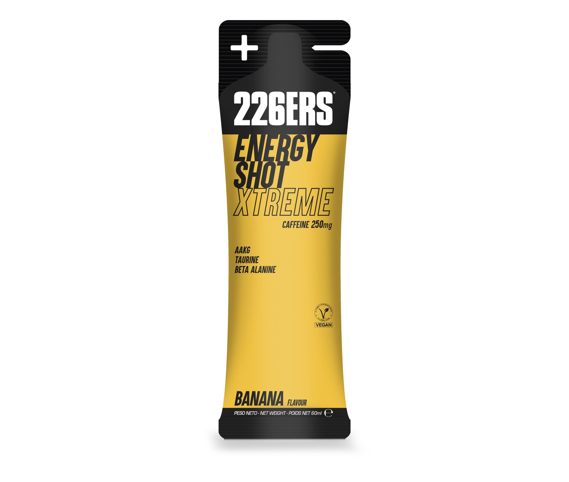 226Ers Energy Shot Stick Xtreme Caffeine, shot energetyczny z kofeiną, banana, 60 ml