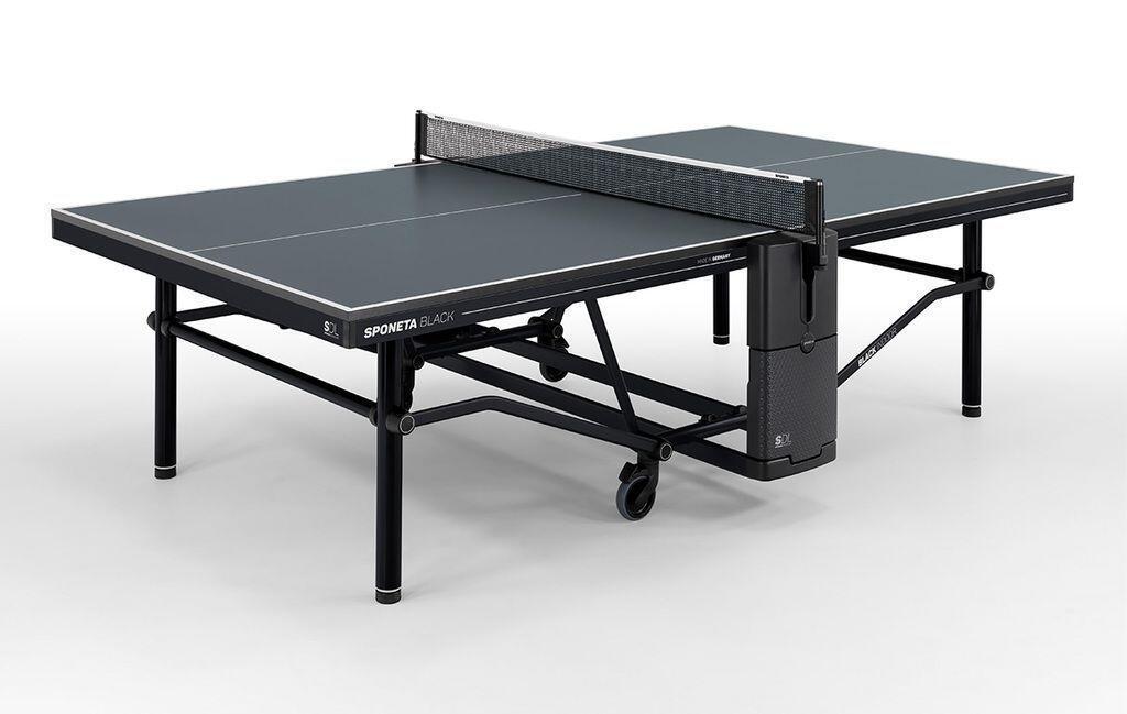Stół Do Tenisa Stołowego Sponeta Design Line - Black Indoor (Szary)