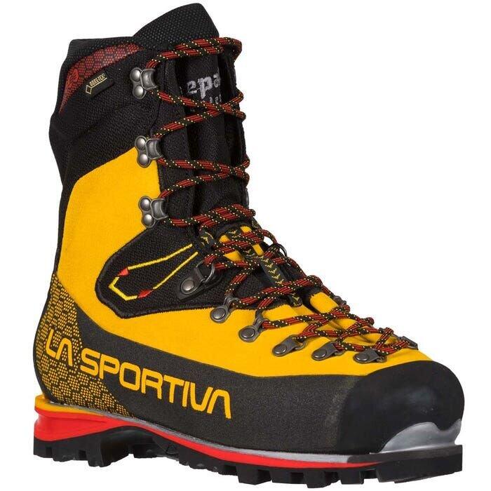 La Sportiva Nepal Cube GTX Buty Mężczyźni, czarny/żółty EU 41,5 2021 Buty alpinistyczne 21K100100-41.5