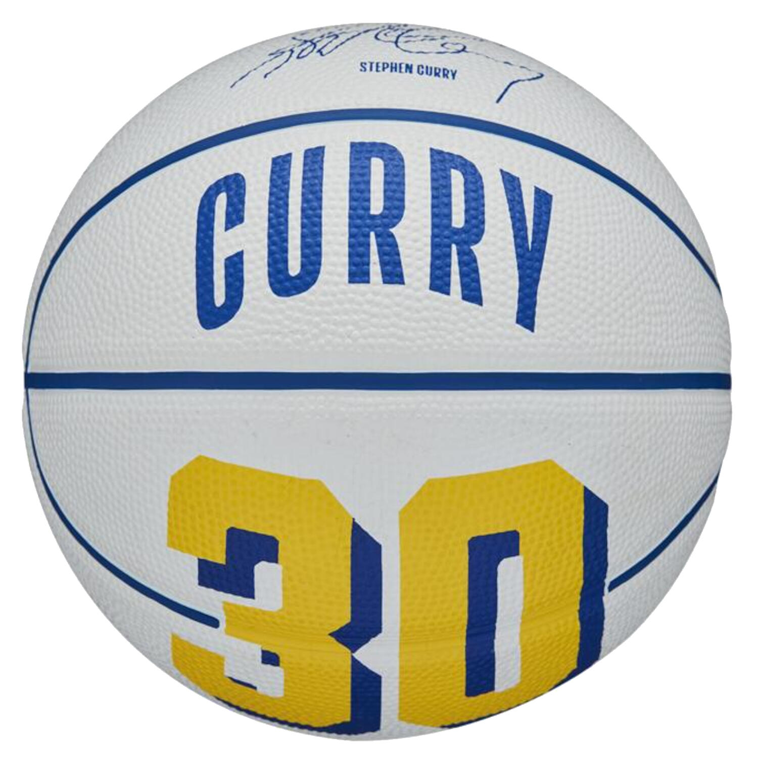 Wilson Nba Player Icon Stephen Curry Mini Ball Wz4007401Xb, Unisex, Piłki Do Koszykówki, Białe