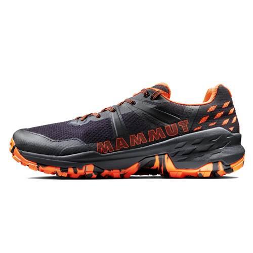 Mammut Sertig II Low Shoes Men, czarny/pomarańczowy UK 8 | EU 42 2022 Buty turystyczne 3030-04300-00533-1080