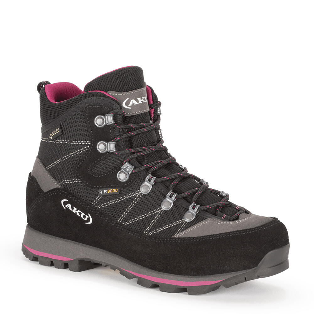 Buty trekkingowe damskie Aku czarne różowe r. 37