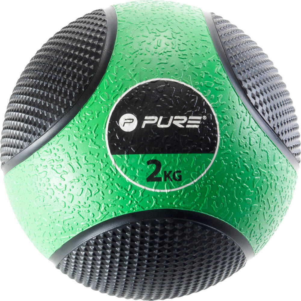 Pure2Improve pure2i mprove unisex piłka lekarska, zielony, 2 kg P2I110000