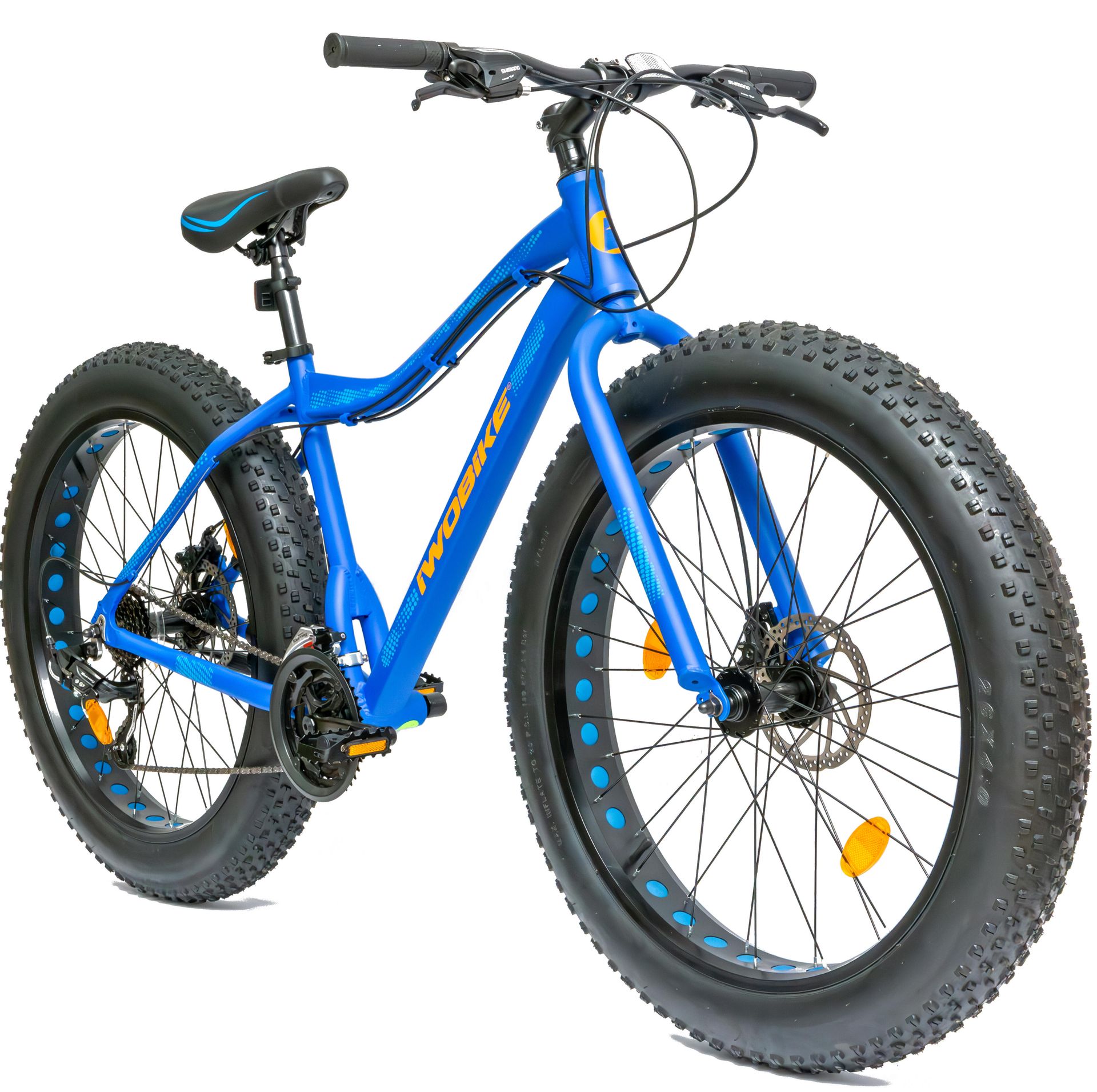 Rower Damski Męski Fatbike 26 IWOBIKE Shimano Aluminium Tarcze Lekki 2025