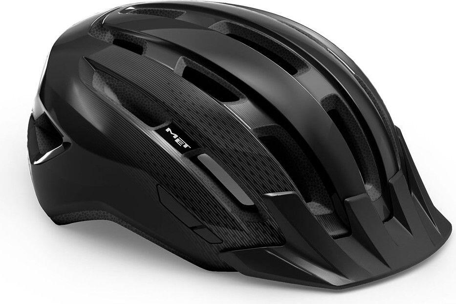 MET Downtown Helmet, czarny L | 58-61cm 2022 Kaski miejskie i trekkingowe 57003309