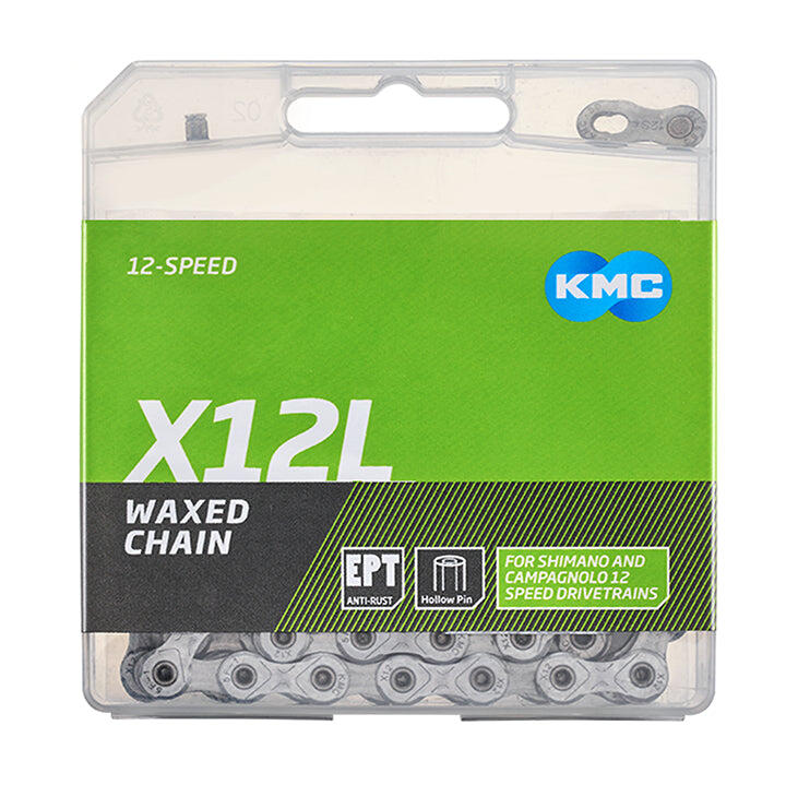 KMC X12L Waxed 12-rzędowy łańcuch 126 ogniw