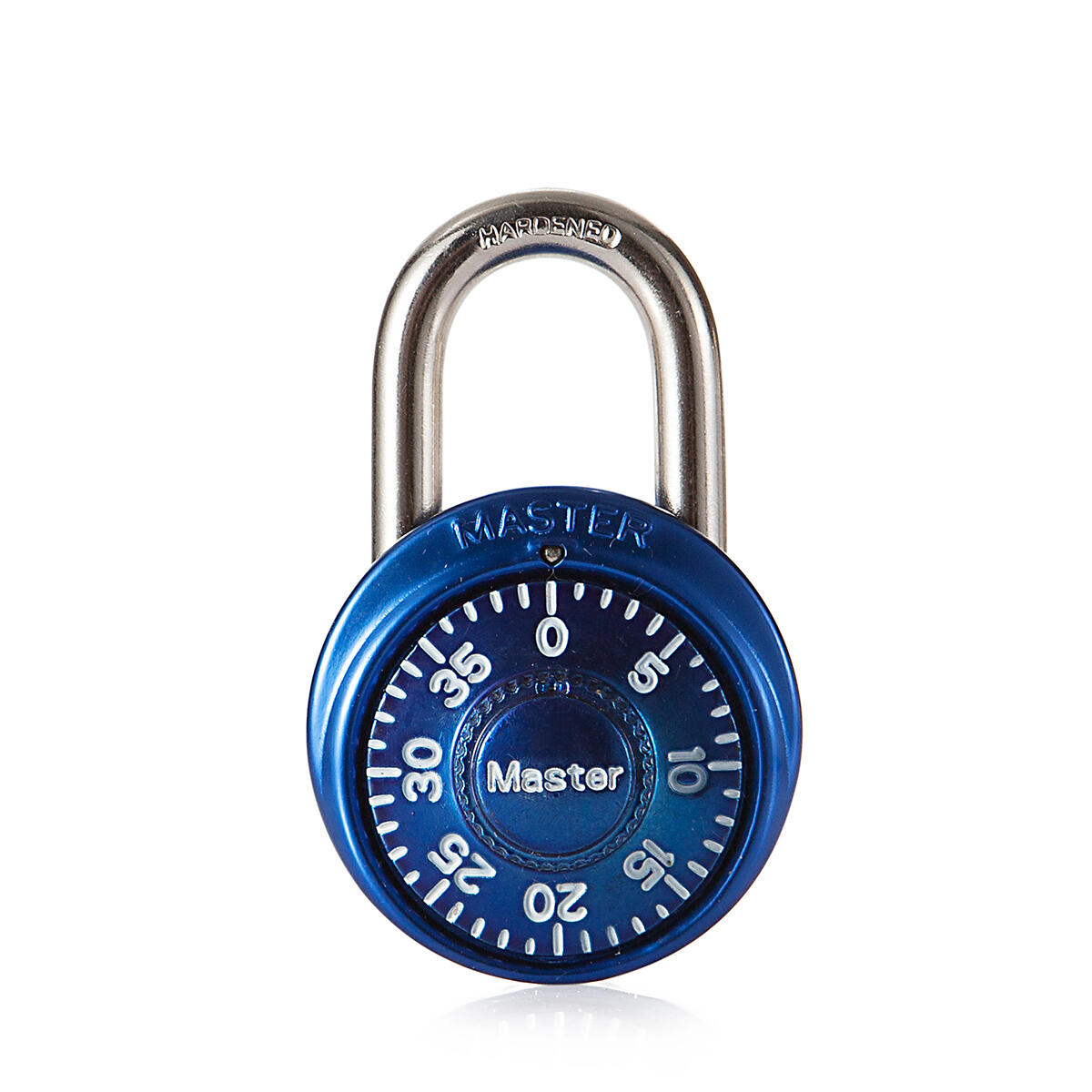 Master Lock okrągła kłódka z szyfrem, 38 mm, w różnych kolorach (1533)