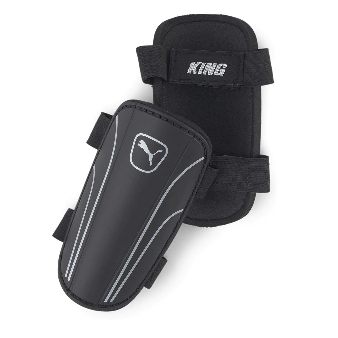 PUMA King Strap wsuwana piłka nożna osłona na gitarę czarny/srebrny - L