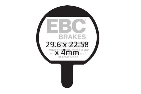 Hayes EBC nakładki na hamulce tarczowe MX2/3 i sole FA421HH