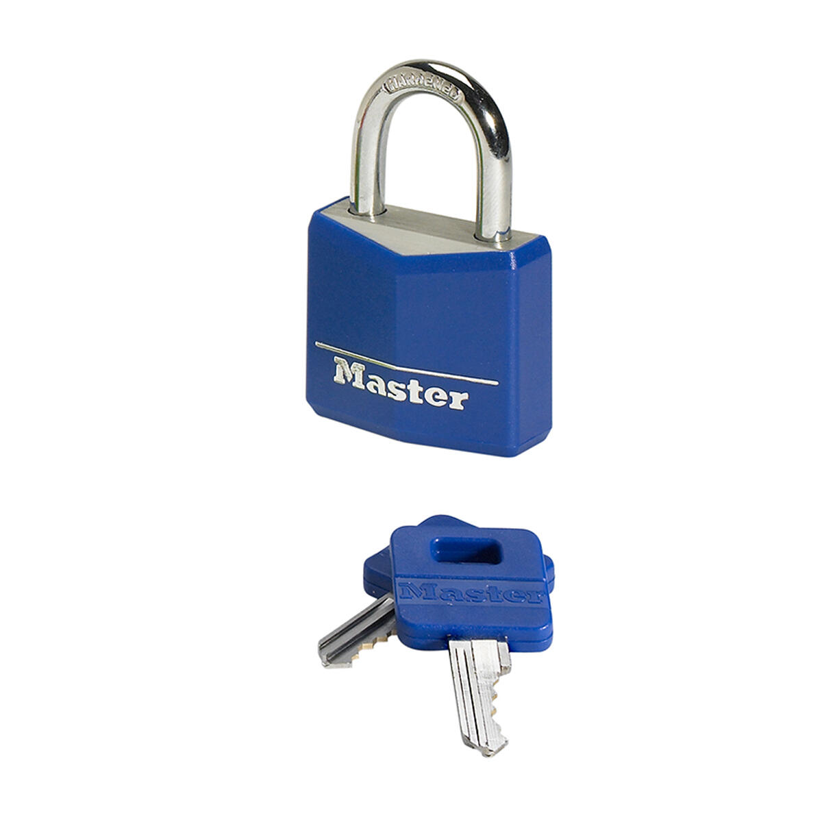 Master Lock kłódkę z aluminium z powłoki Vinyl 40 MM  sortowane kolorystycznie, 9141eurdcol