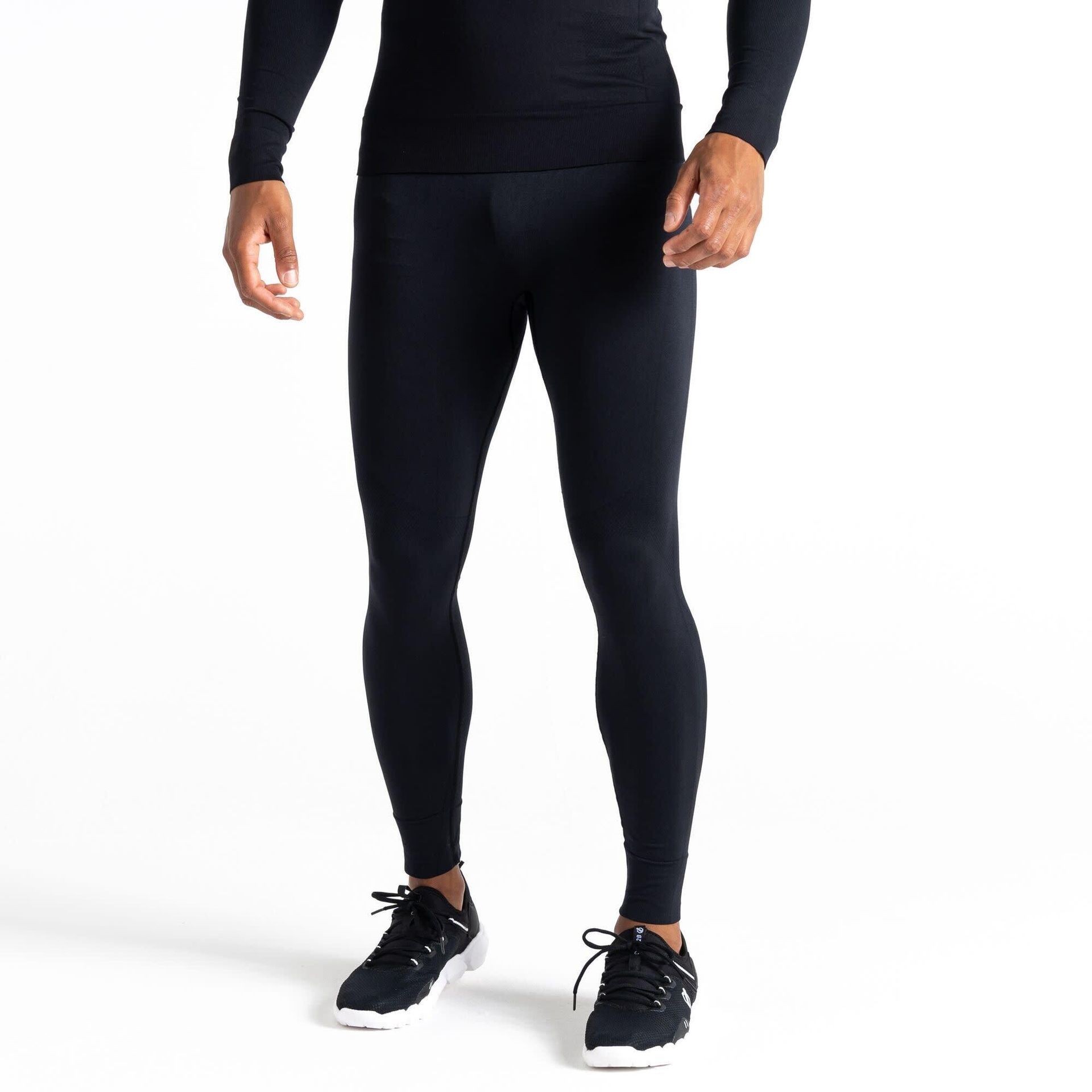 Legginsy męskie DARE2B Baselayer bielizna termoaktywna czarne-S