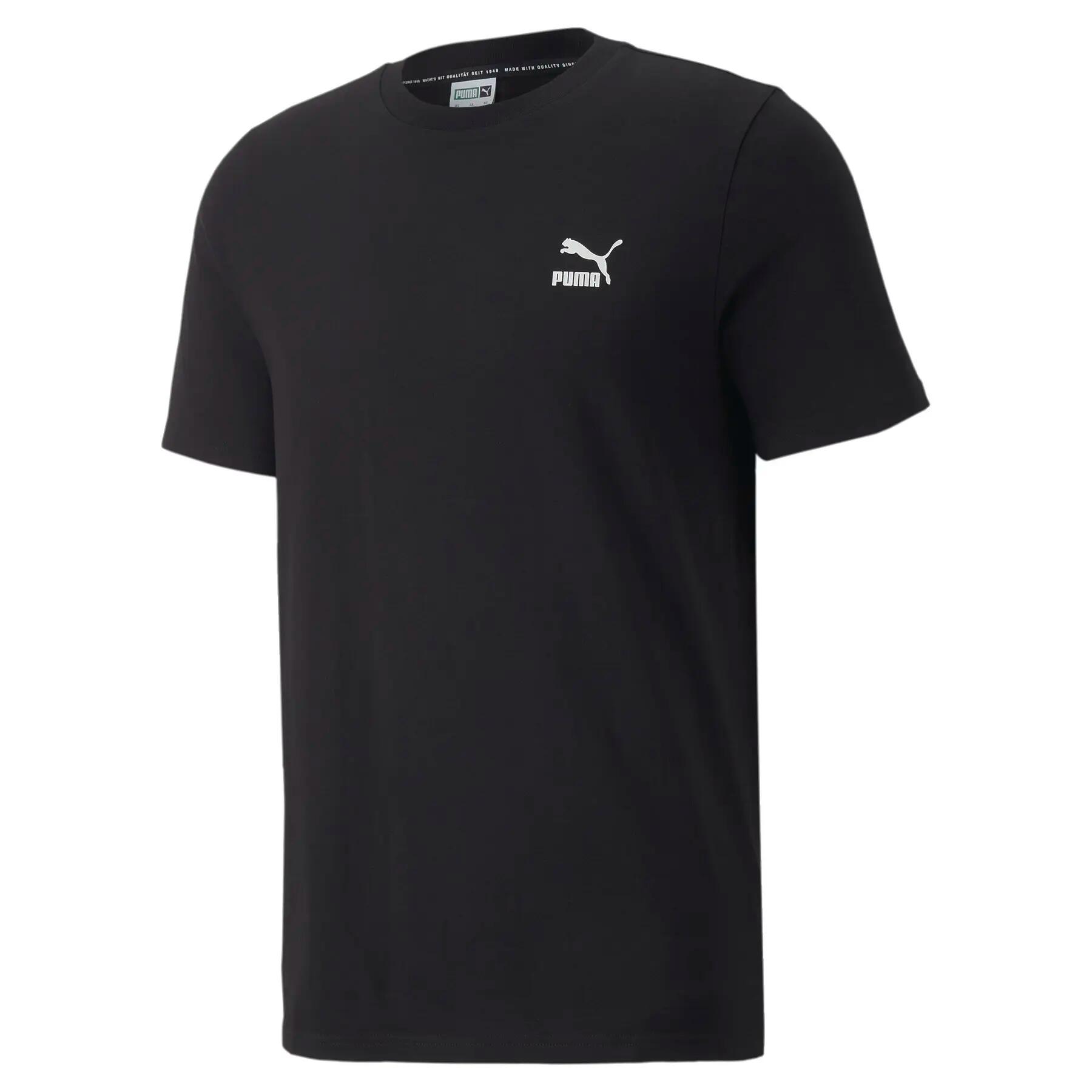 Klasyczna koszulka z małym logo Puma