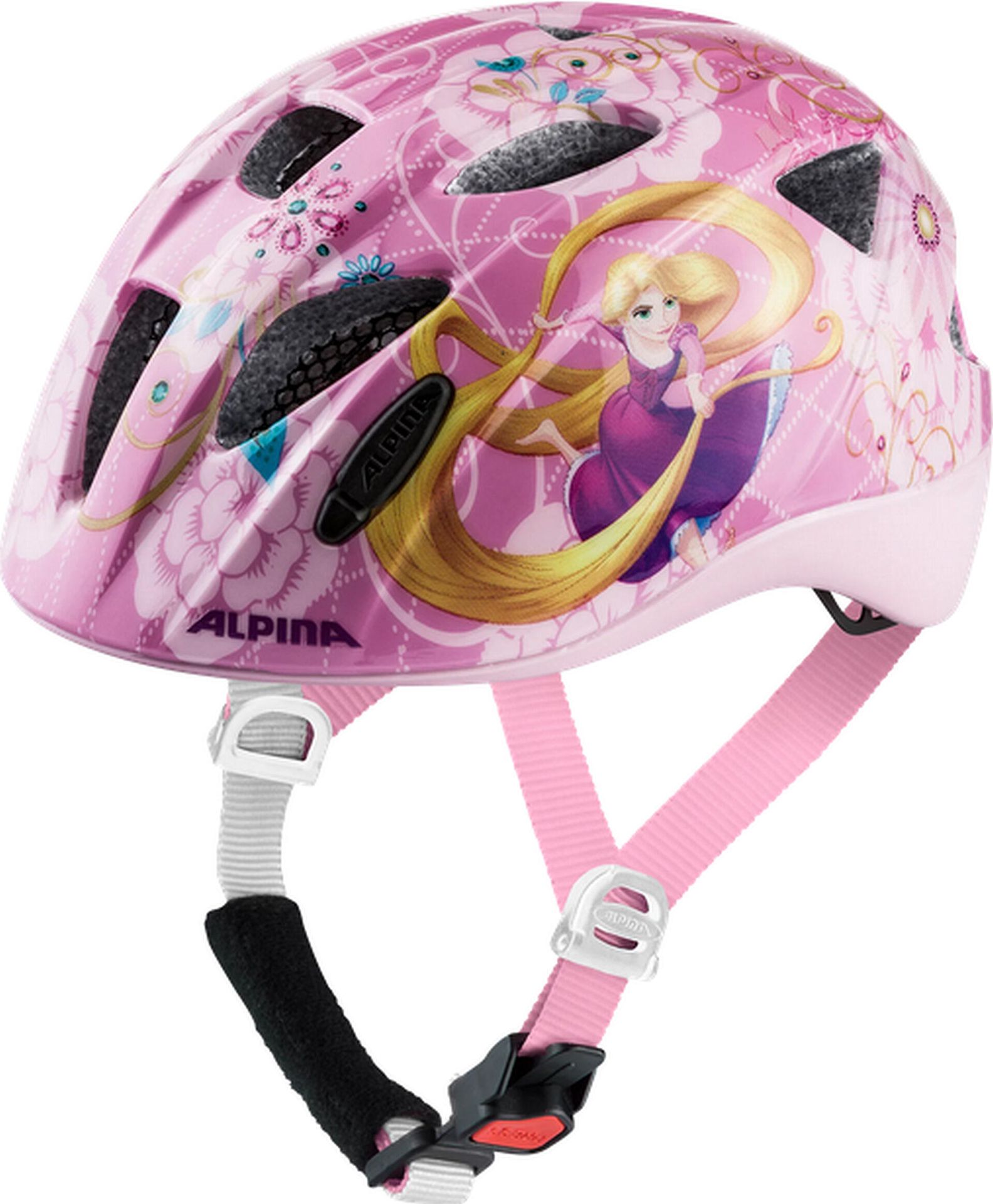 Alpina XIMO kask rowerowy dla dziewcząt, Disney Rapunzel, 49-54 cm (A9736250)